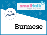Smalltalk supported playgroup at no charge in Burmese