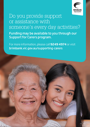 Support for carers flyer