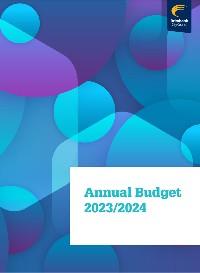 Cover of budget document