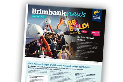 Snapshot of an edition of Brimbank News magazine