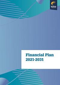 Cover of financial plan 2021-2031
