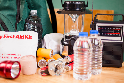 Items to stock in emergency kit 
