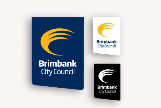 Different versions of Brimbank logo