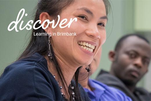 Discover learning in Brimbank (photo of people in class)