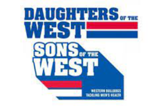 Logos for the sons and daughters of the west programs
